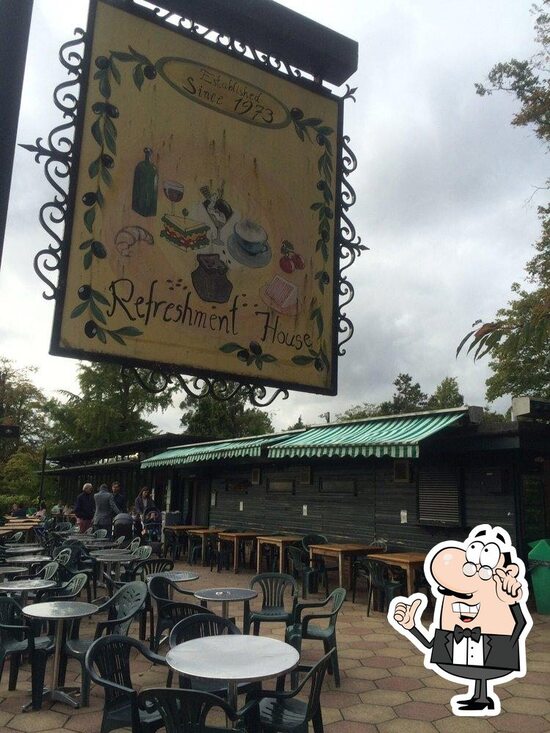 Carta de Golders Hill Park Cafe, Londres, Golders Hill