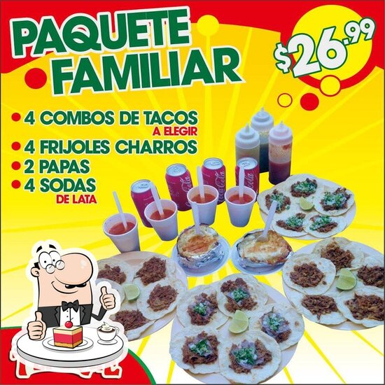 Taqueria Tepeque, 3700 Dove Ave W 700 in McAllen Restaurant menu and