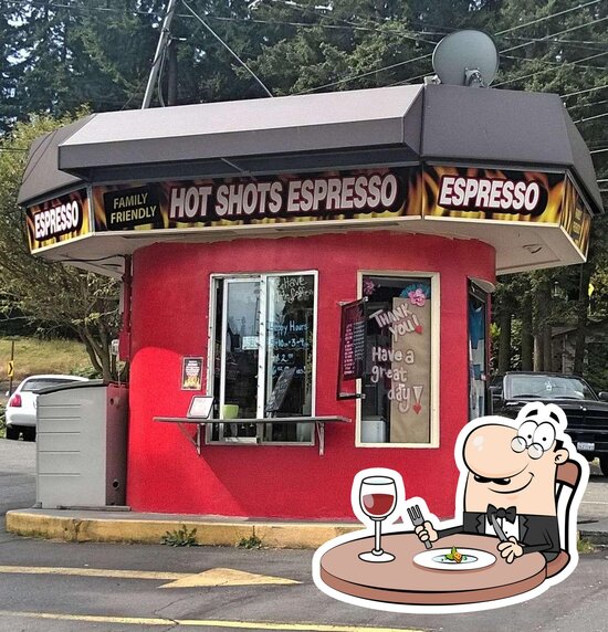 Hot Shots Espresso in Edmonds Restaurant menu