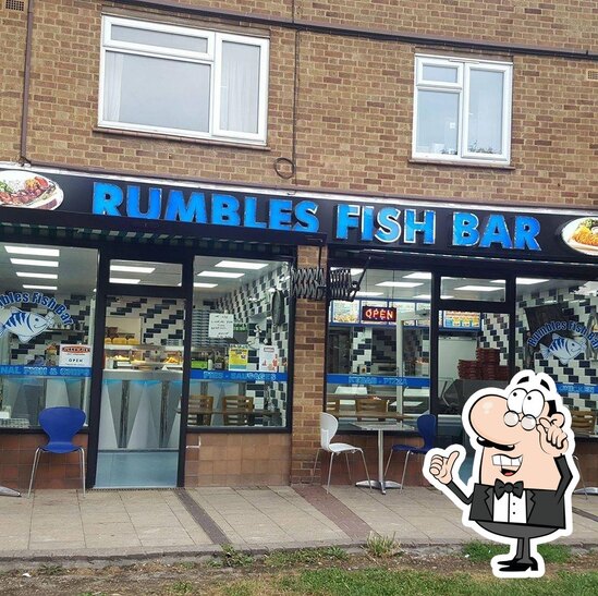 Menu at Rumbles Fish Bar, Cambridge