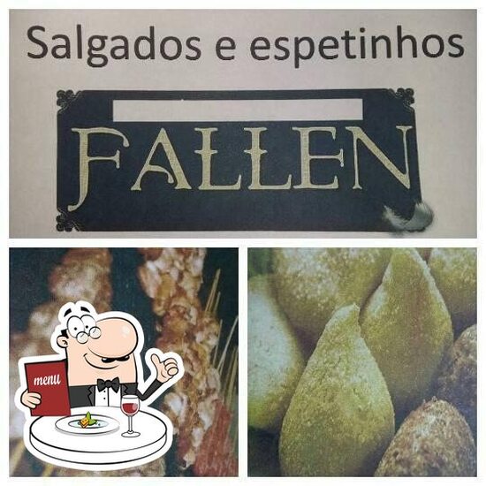 Menu At Salgados E Espetinhos Fallen Cafeteria Londrina