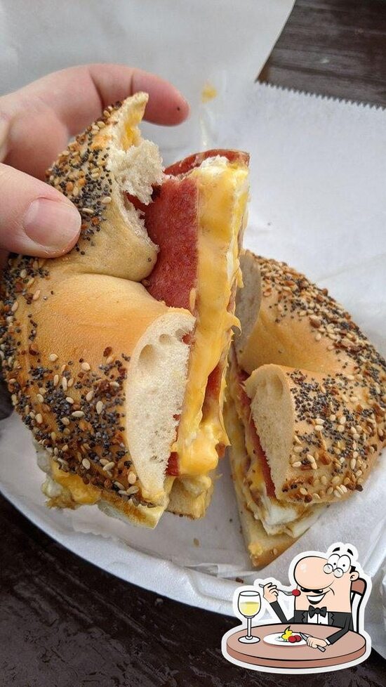 Menu at Bagel Station, Sparta Township