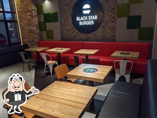 Black star burger интерьер