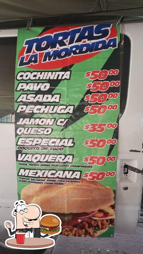 Menu At Tortas La Mordida Restaurant Mexicali C Alvarado 500 5492