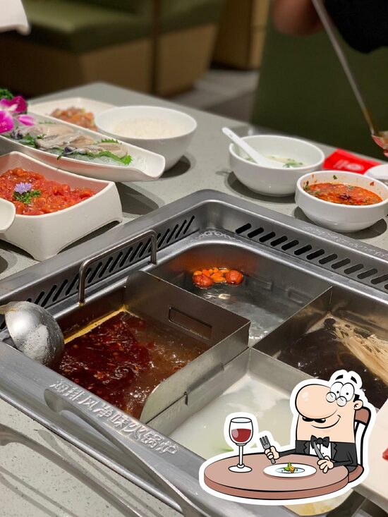 Menu at Haidilao Hot Pot (Central Phuket) restaurant, Phuket