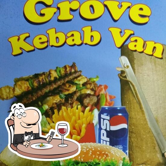 Grove Kebab Van, Wantage Carta del restaurante y opiniones