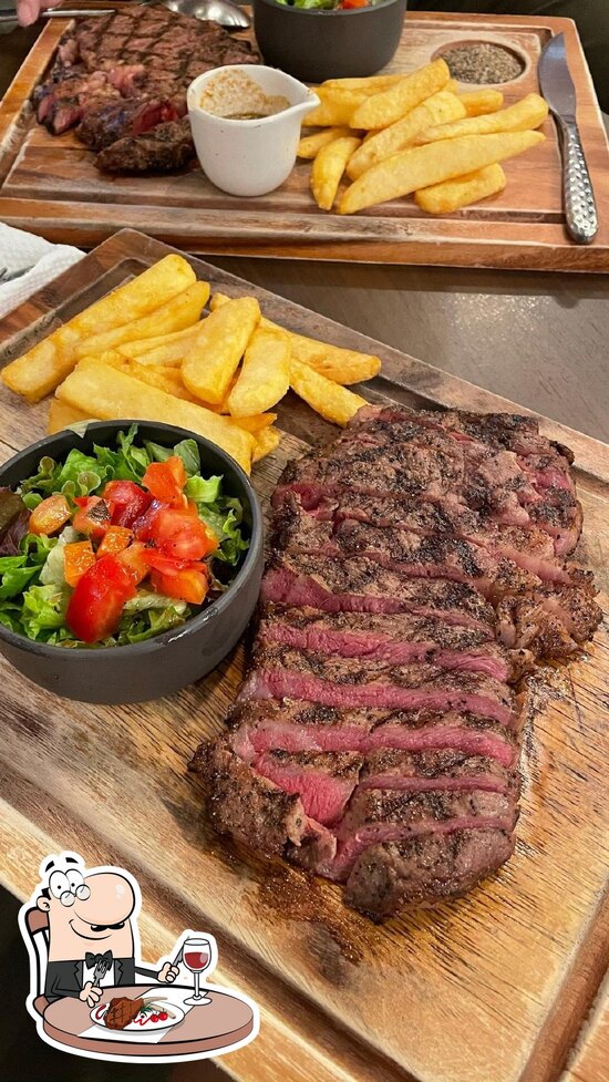 Menu at Meats and Beans steakhouse, Hat Yai