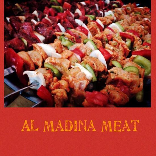 Menu at Al Madina Meat Market and grill restaurant, San Antonio