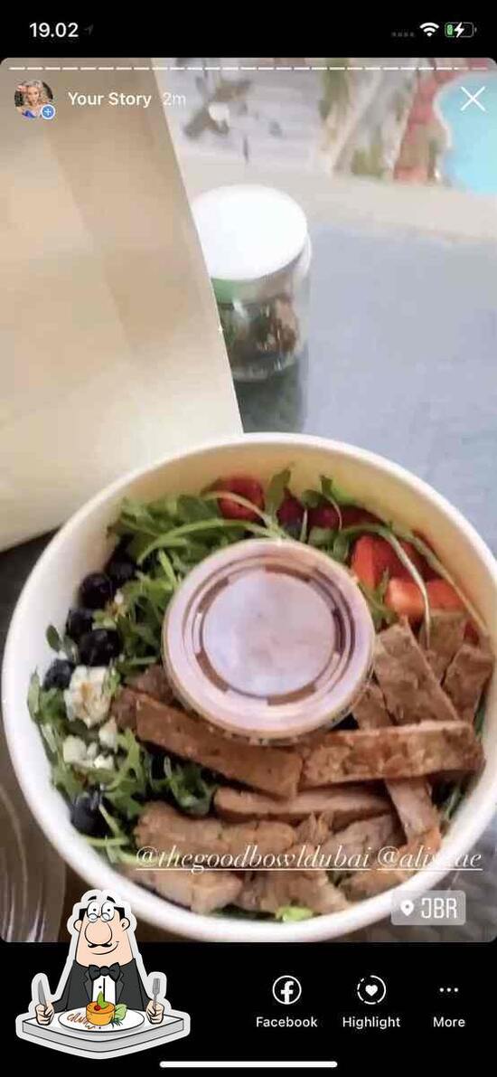 Menu at The Good Bowl restaurant, Dubai