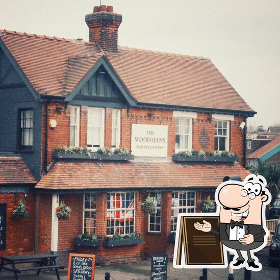 Menu at The Woodmans Arms pub & bar, South Benfleet