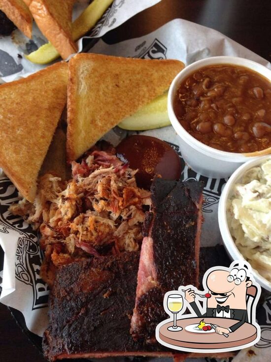 Menu at Billy Sims Barbecue, Joplin