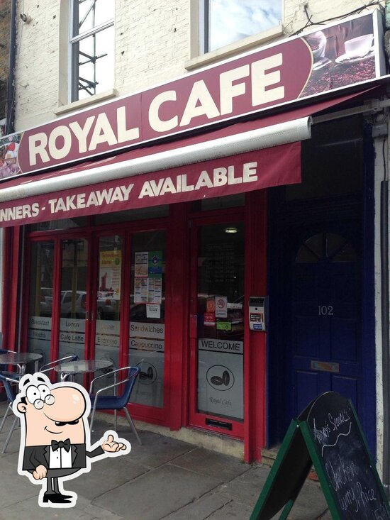 Menu at Royal Cafe, London, 102 Fleet Rd