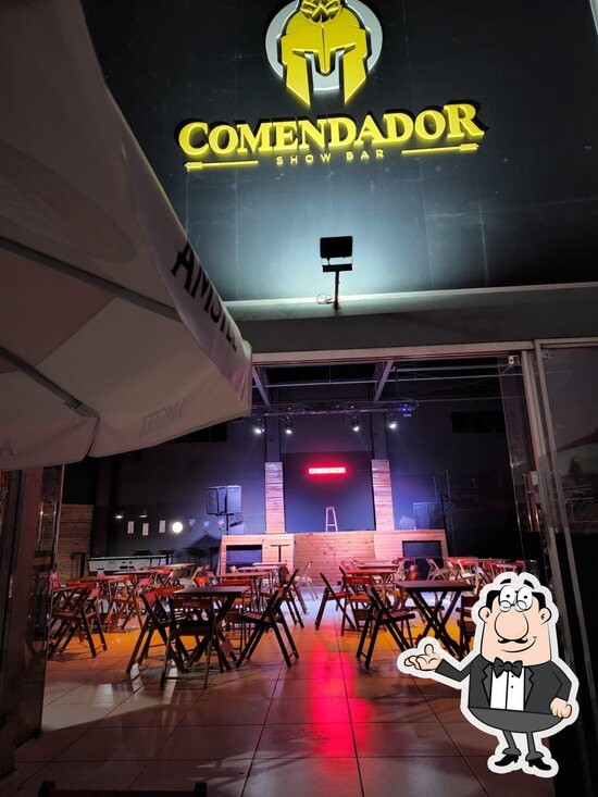 Menu em Comendador Show Bar, Presidente Prudente