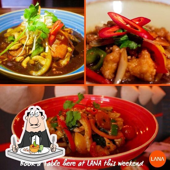 Menu at Lana Portlaoise Asian Street Food restaurant, Portlaoise