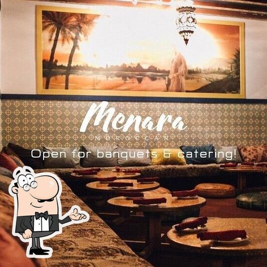 Menu at Menara Moroccan Restaurant, San Jose