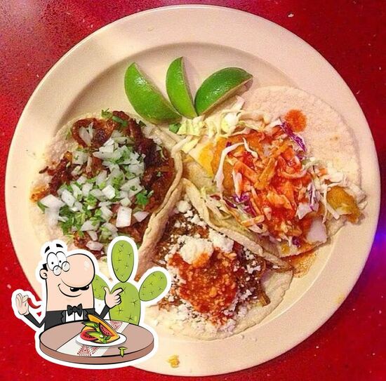 Menu at Pinches Tacos restaurant, West Hollywood, Sunset Blvd