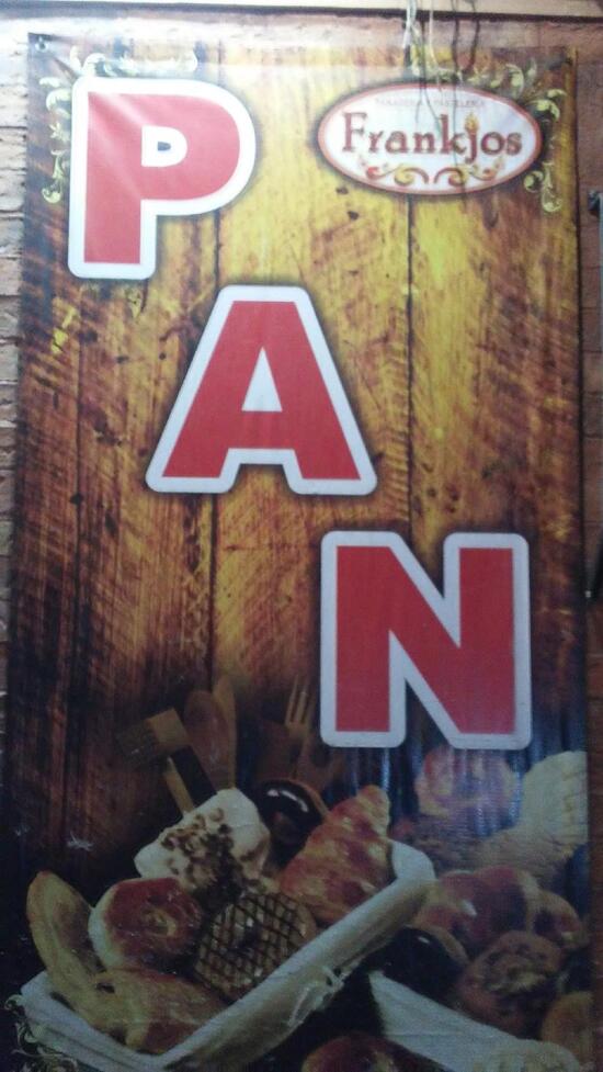 Menu at Frankjos, San Bartolomé