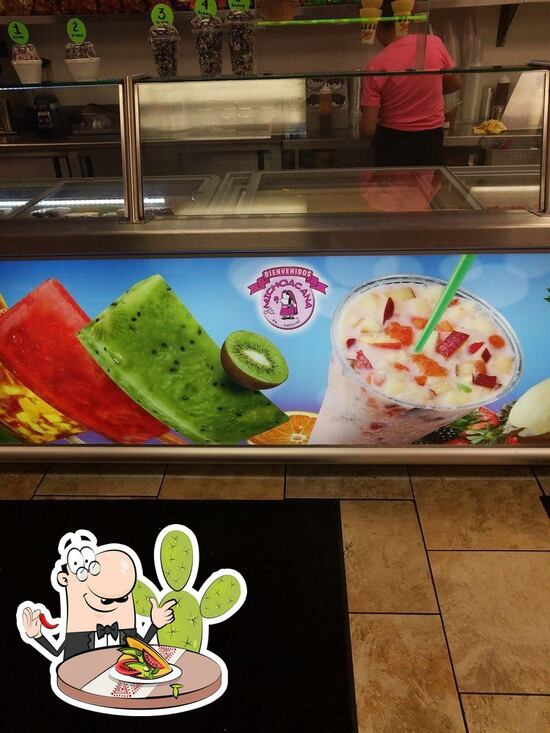 Menu at La Michoacana Ice Cream Shop restaurant, West Chicago