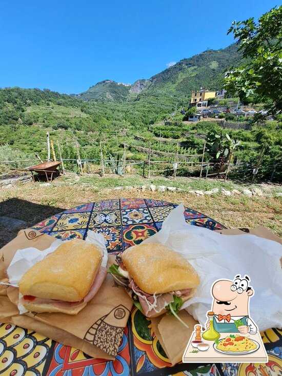 Menu da Andrea s Corniglia caffè bar Corniglia Via della Marina