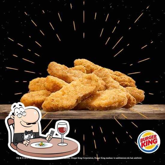 Menu at Burger King, Istanbul, Water Garden AVM