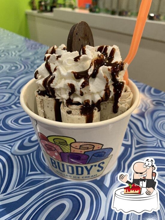 Menu at Buddy's Rolled Ice Cream, Cape Girardeau