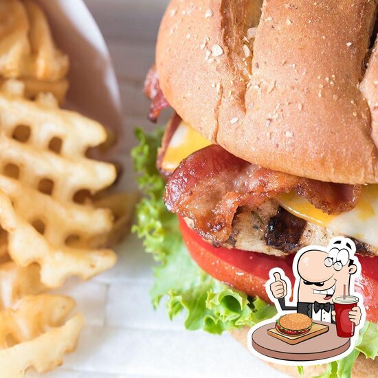 Menu at ChickfilA fast food, Lawrence, 1301 Jayhawk Blvd