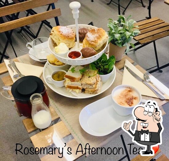 Menu at Rosemary on the Park cafe, Preston