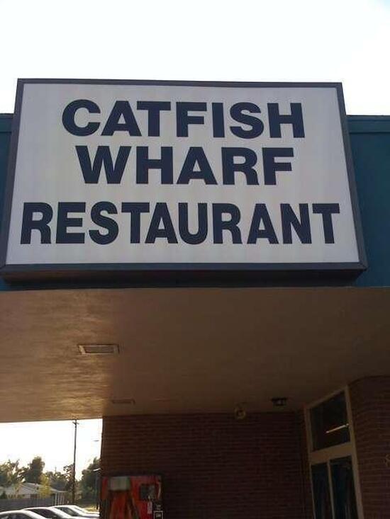 Menu at Catfish Wharf restaurant, 610 South Bypass