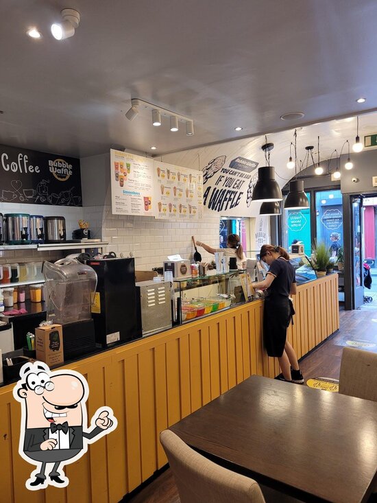 Menu at Bubble Waffle Factory desserts, Dublin, 20 Liffey St. Lower