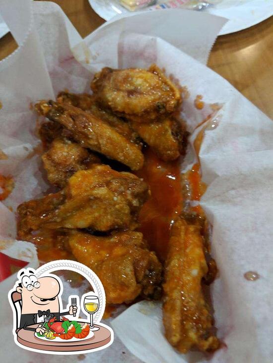 Menu at Wing Alley restaurant, Kissimmee, E Irlo Bronson Memorial Hwy