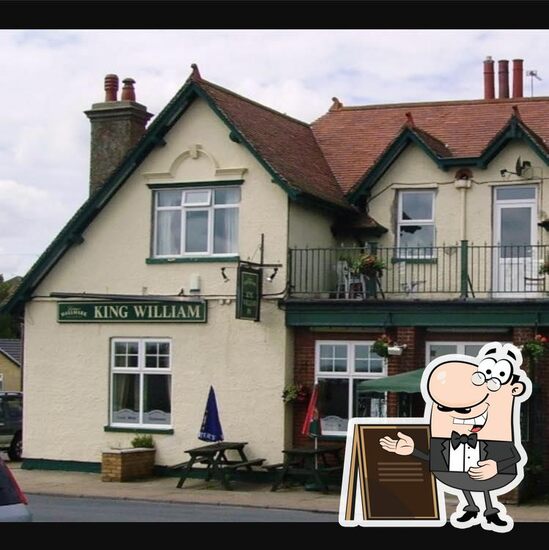 Menu at King William IV pub & bar, GorlestononSea