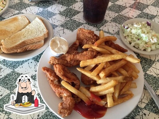 Menu at First & Last Chance Cafe, Donaldsonville