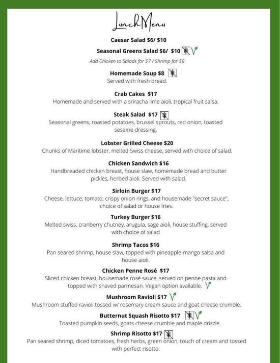 Menu at The Curly Willow Eatery restaurant, Collingwood