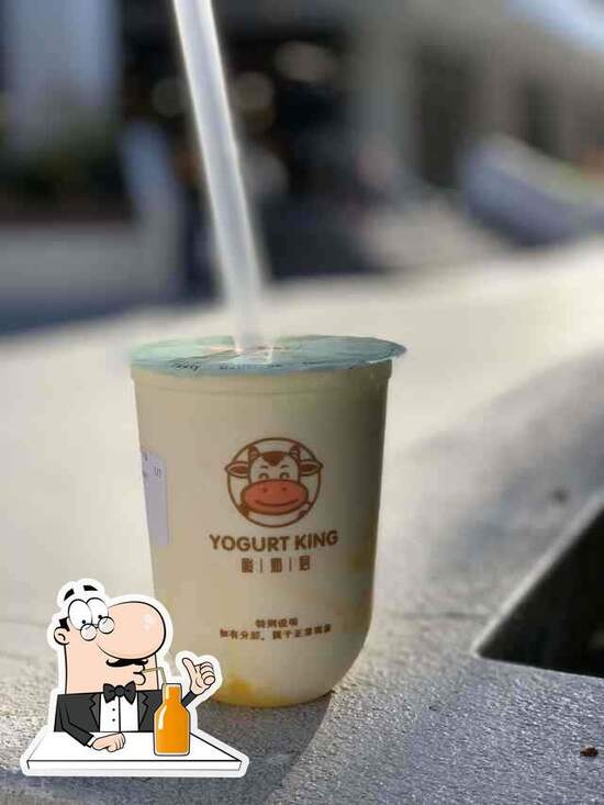 Menu at Yoghurt king cafe, Burwood