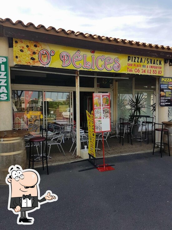 Menu at Pizzeria O'Delices cap dagde, Agde