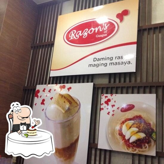 Menu at Razon's of Guagua restaurant, Batangas