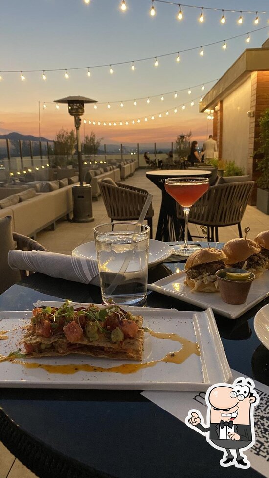 Menu at Mila Rooftop pub & bar, Glendale