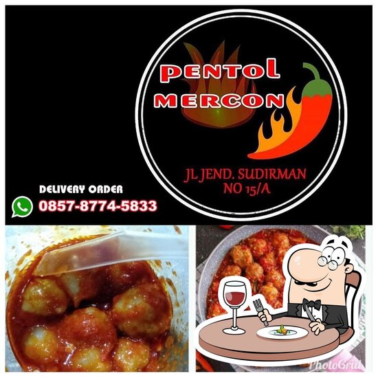 Menu at PENTOL MERCON JENDERAL SUDIRMAN restaurant, Singkawang