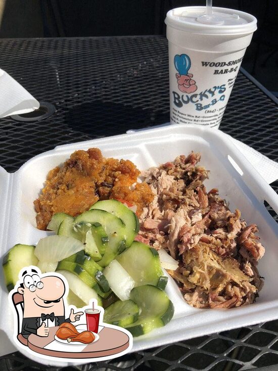 Bucky's BarBQ, 1700 Roper Mountain Rd in Greenville Restaurant menu