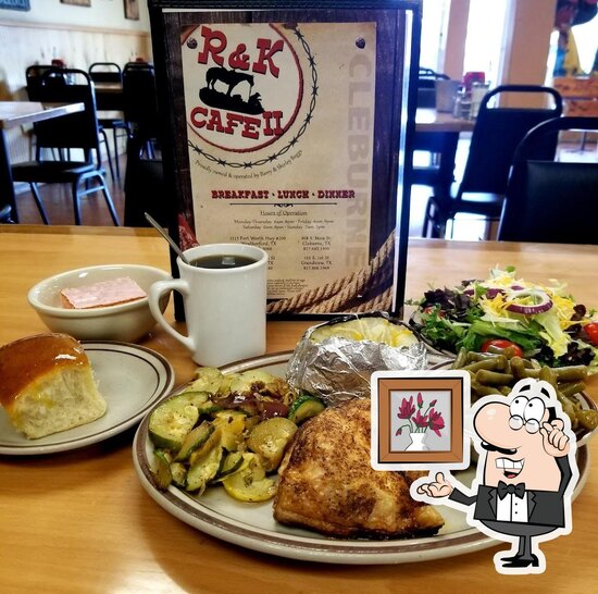 Menu at R&K Cafe II, Cleburne