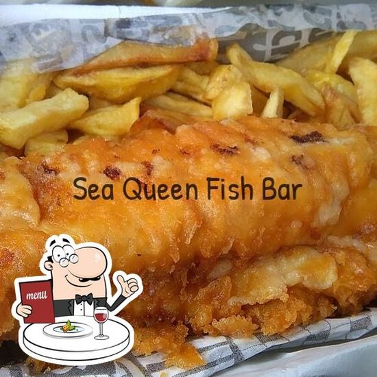 Menu at Sea Queen Fish Bar, Birmingham