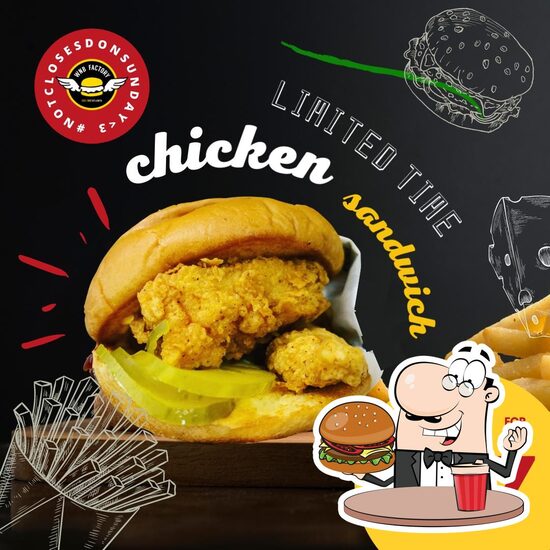 WNB Factory Wings & Burger in Montgomery Restaurant menu and reviews