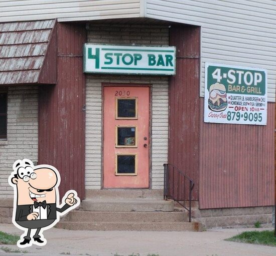 Menu at Four Stop Bar, Michigan City