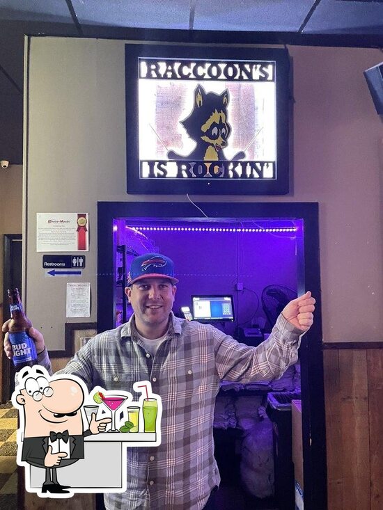 Menu at Raccoon's Bar and Grill, Valrico
