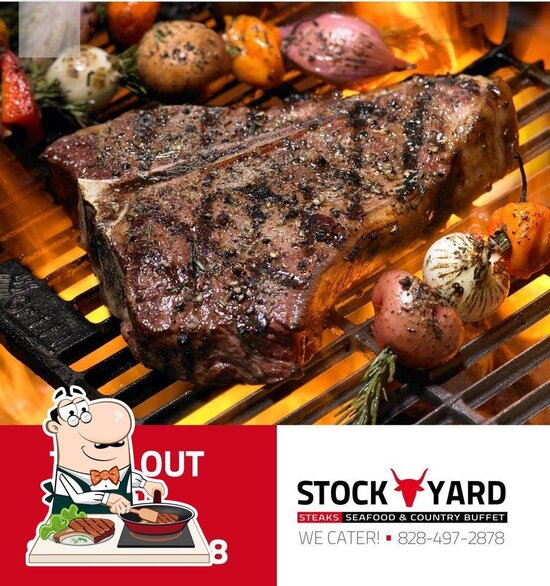 Menu at Stockyard Steaks Seafood & Country Buffet restaurant, Cherokee