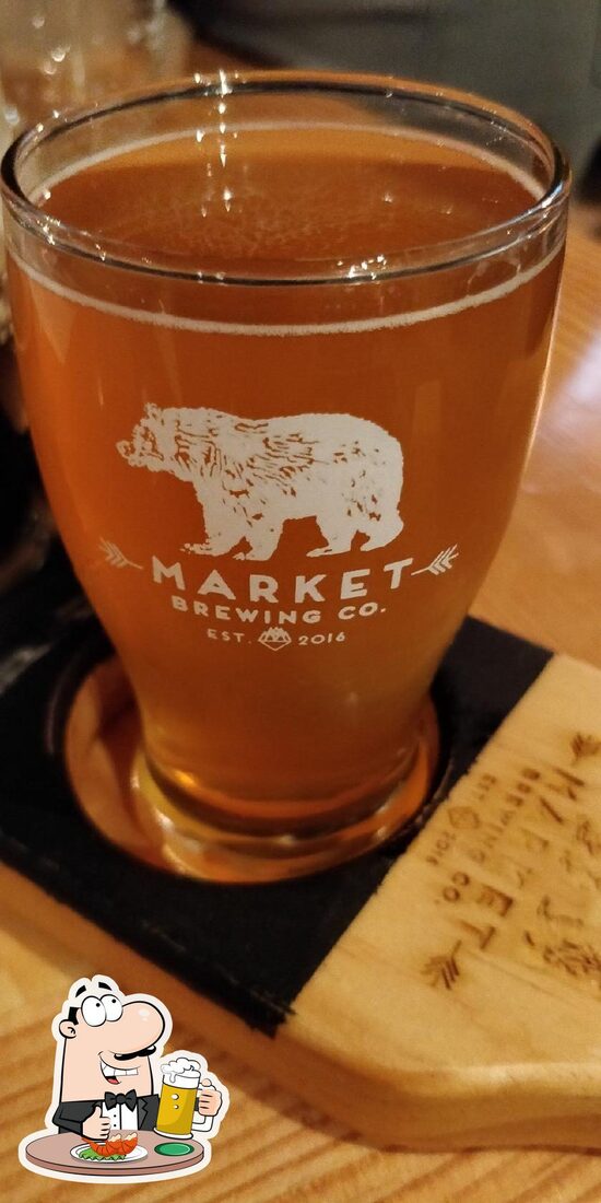 Menu at Market Brewing Company restaurant, Newmarket