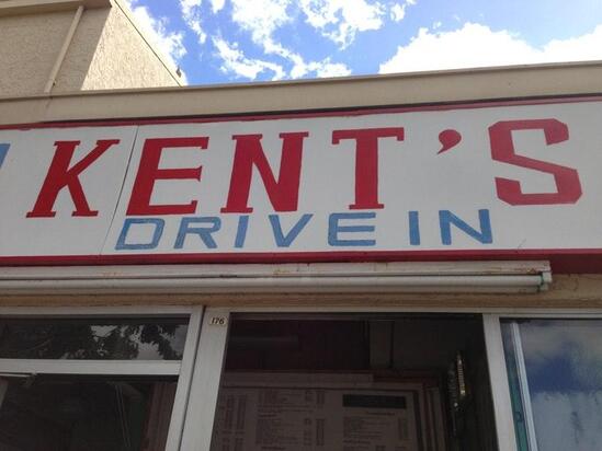 Menu at Kent's Drive Inn restaurant, Honolulu