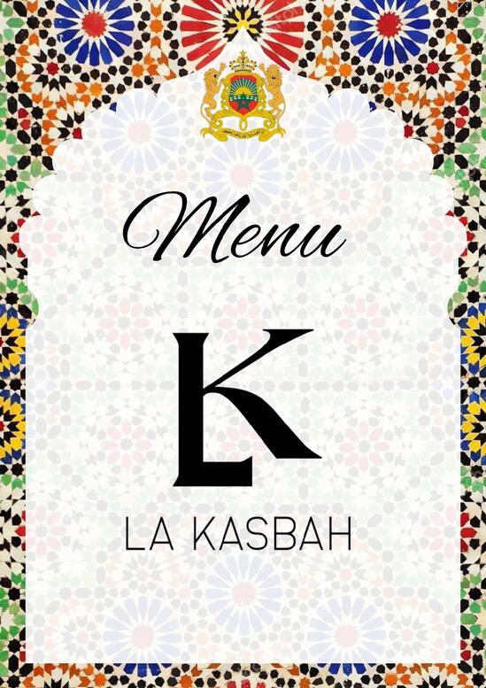 Speisekarte von La Kasbah restaurant, Kehl