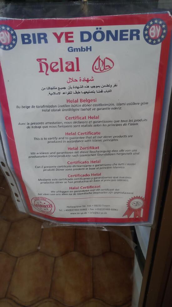 Menu au Da Leo Pizza & Kebap restaurant, Turin