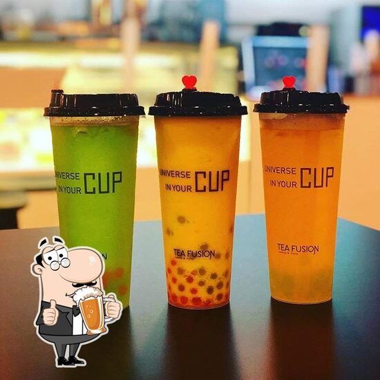 Menu au Tea Fusion, Bubble Tea Malta cafeteria, TasSliema